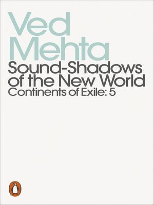 cover image of Sound-Shadows of the New World